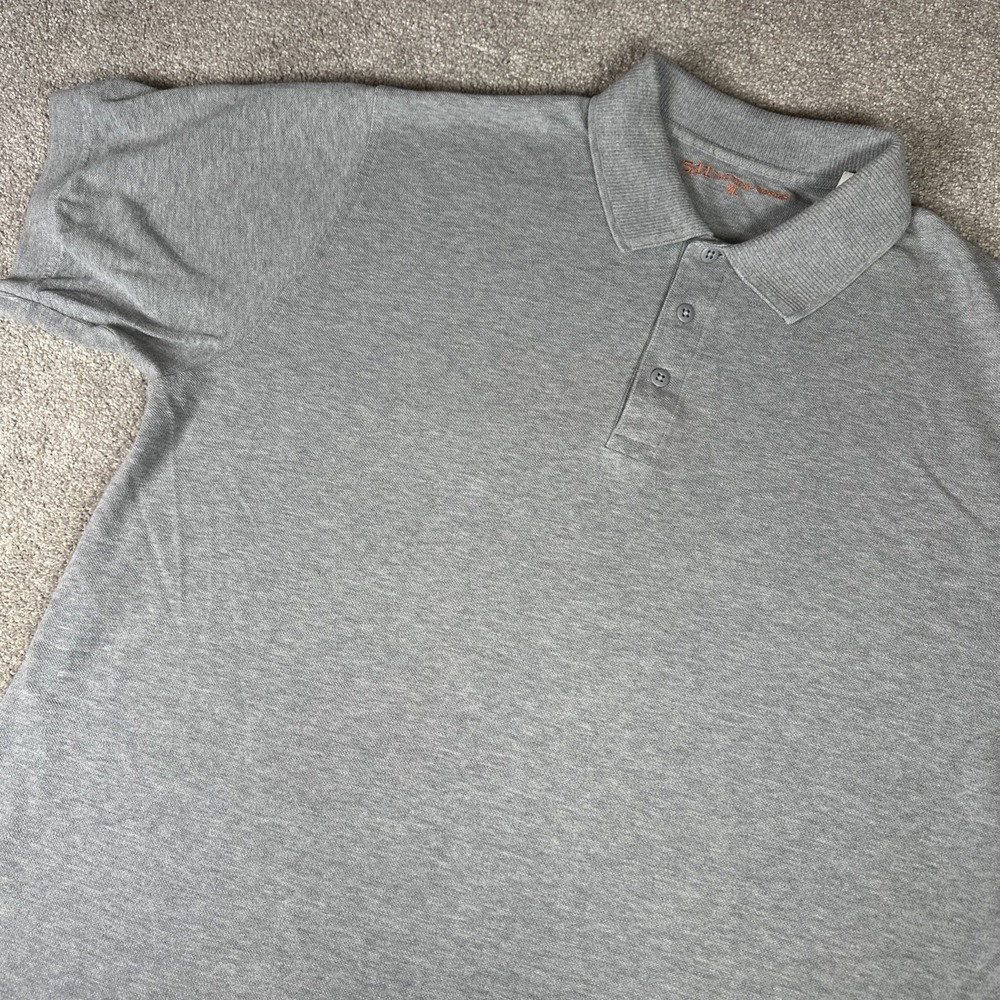 5.11 Tactical Polo Shirt Mens XL Gray Classic Short Sleeve Pocket Utility Huntin